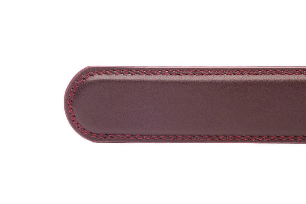 1.25" Oxblood Leather Strap - Image 3