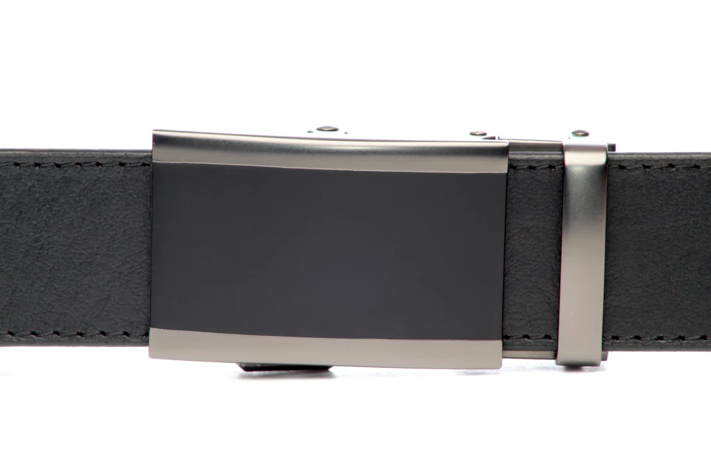 1.5" Onyx Buckle in Matte Gunmetal - Image 2