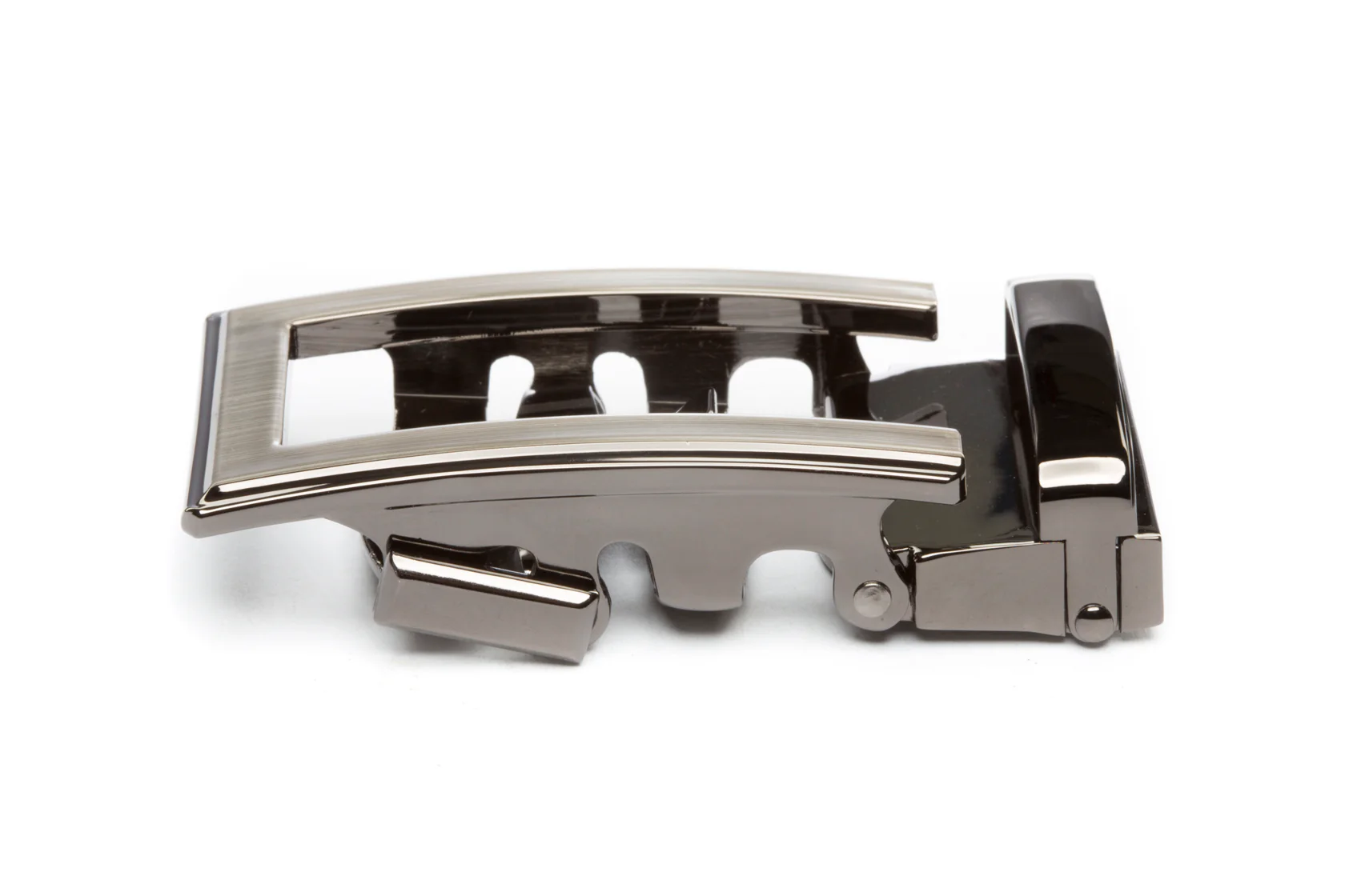 1.5" Traditional Buckle in Formal Gunmetal - Image 2